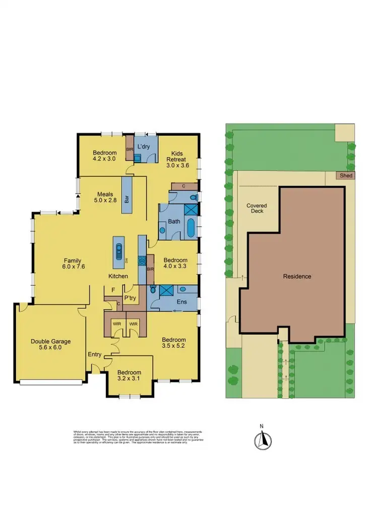 Floorplan of Homely house listing, 42 Midland Road, Doreen VIC 3754