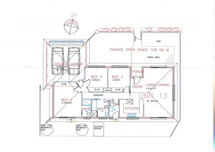 Floorplan of Homely villa listing, 13/95 Gibson Street, Goulburn NSW 2580