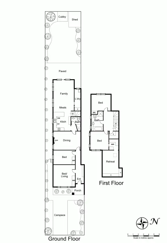 Floorplan of Homely house listing, 15 Fraser Street, Ormond VIC 3204
