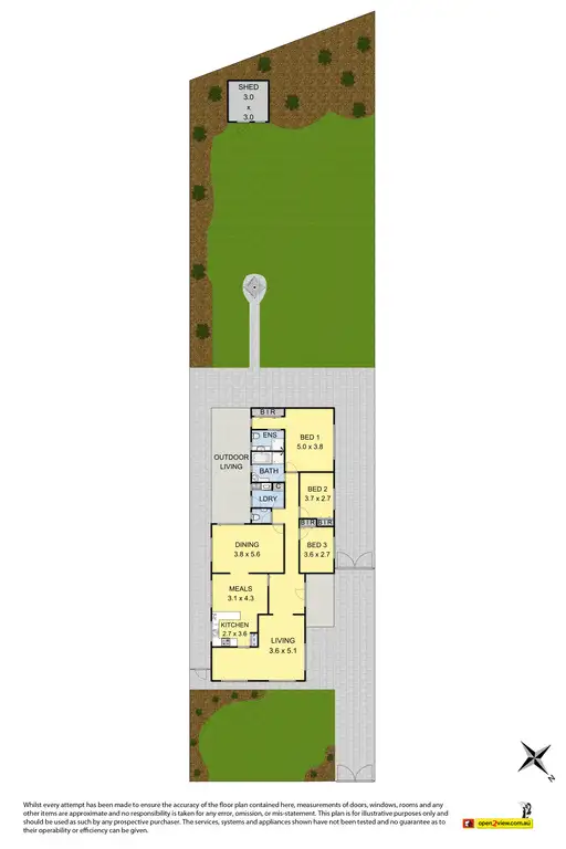 Floorplan of Homely house listing, 7 Ralph Avenue, St Albans VIC 3021