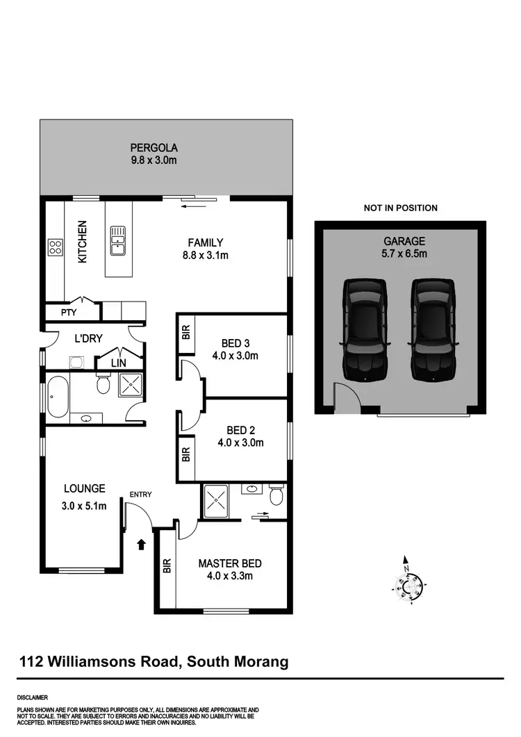 Floorplan of Homely house listing, 112 Williamsons Road, South Morang VIC 3752