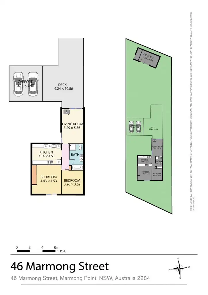 Floorplan of Homely house listing, 46 Marmong Street, Marmong Point NSW 2284