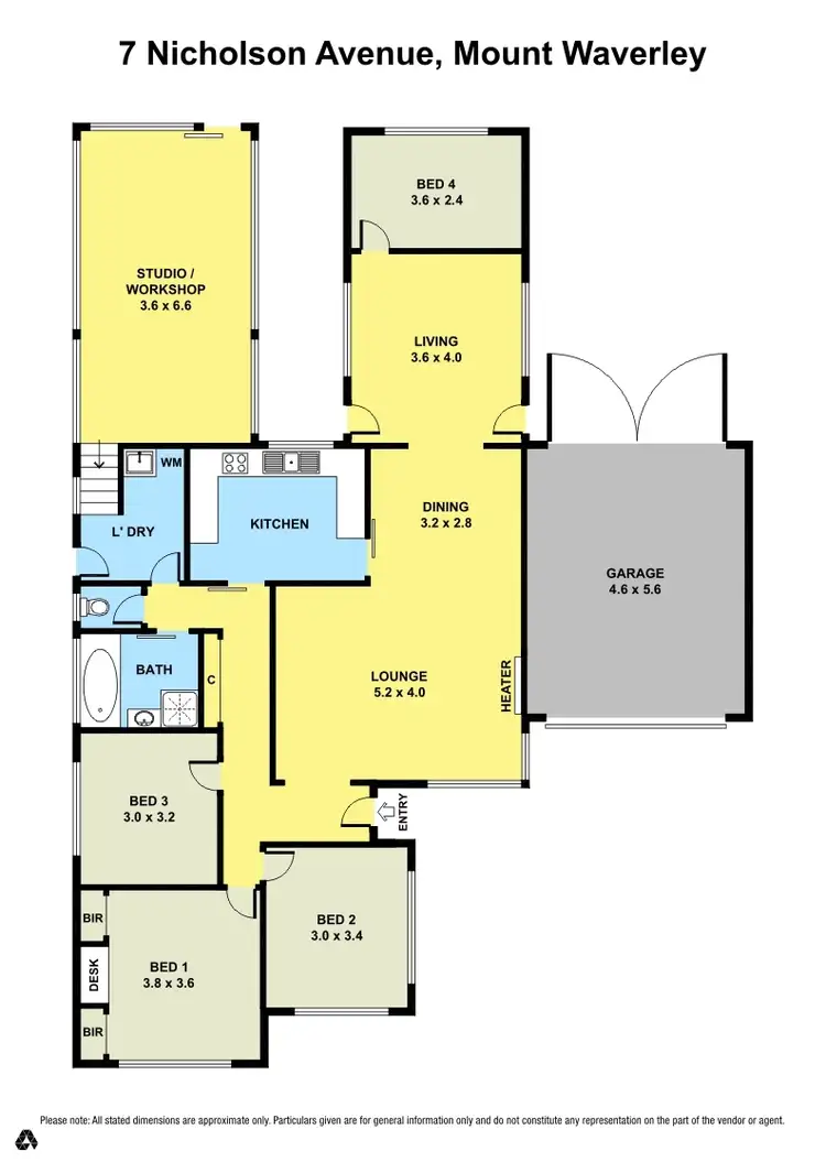 Floorplan of Homely house listing, 7 Nicholson Avenue, Mount Waverley VIC 3149