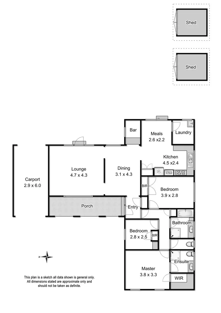 Floorplan of Homely house listing, 195 Wantirna Road, Ringwood VIC 3134