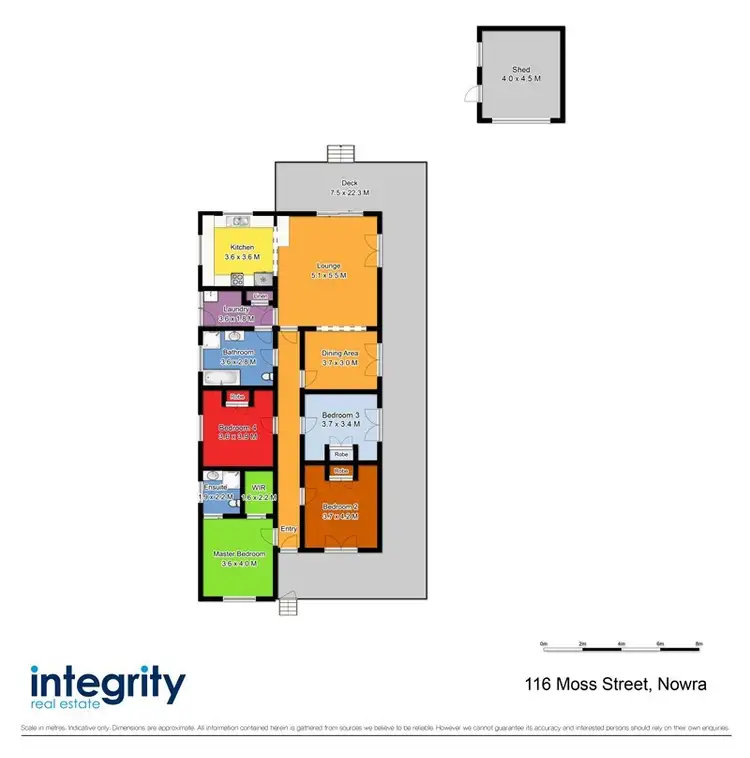 Floorplan of Homely house listing, 116 Moss Street, Nowra NSW 2541
