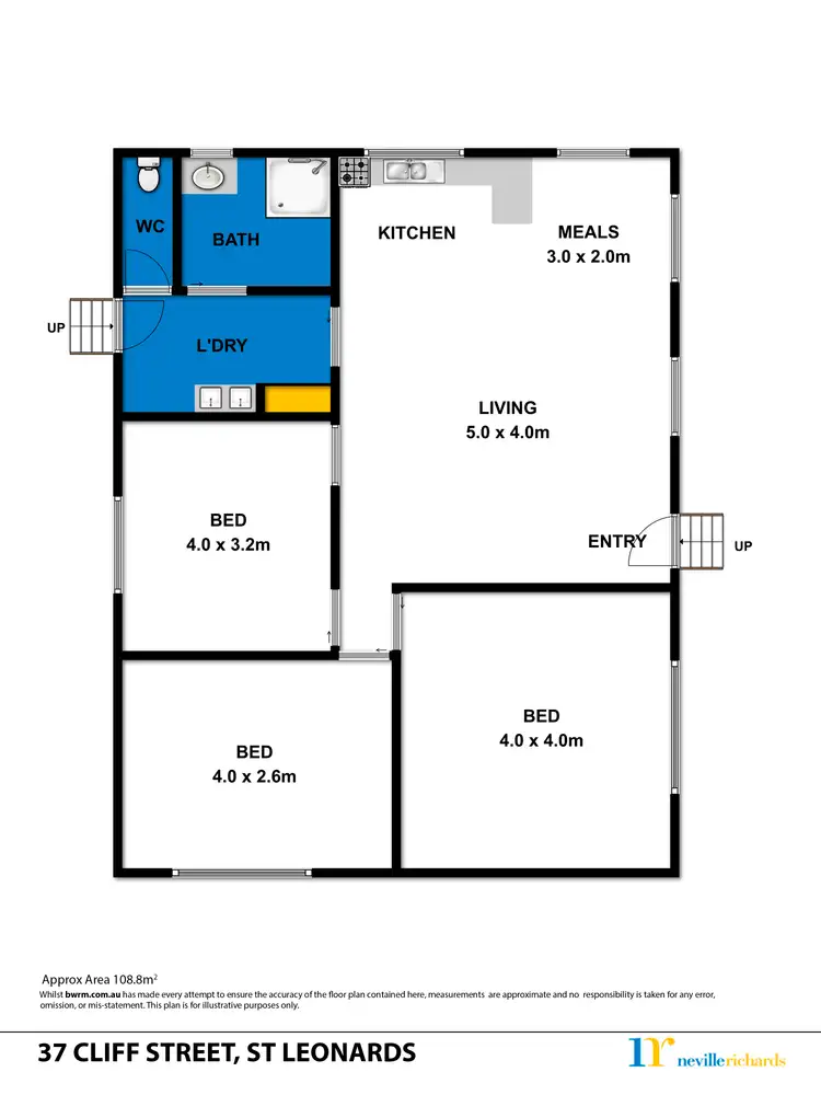 Floorplan of Homely house listing, 37 Cliff Street, St Leonards VIC 3223