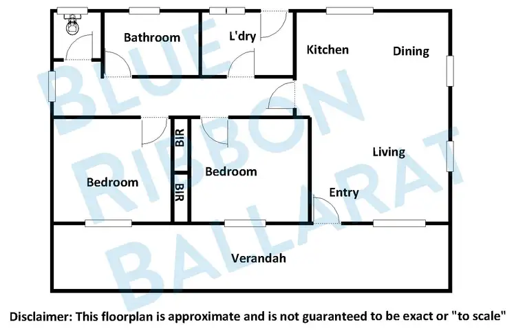 Floorplan of Homely house listing, 99 Pitfield Scarsdale Road, Scarsdale VIC 3351