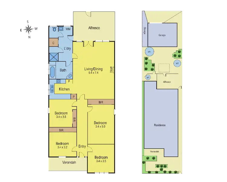 Floorplan of Homely house listing, 72A Foster Street, South Geelong VIC 3220