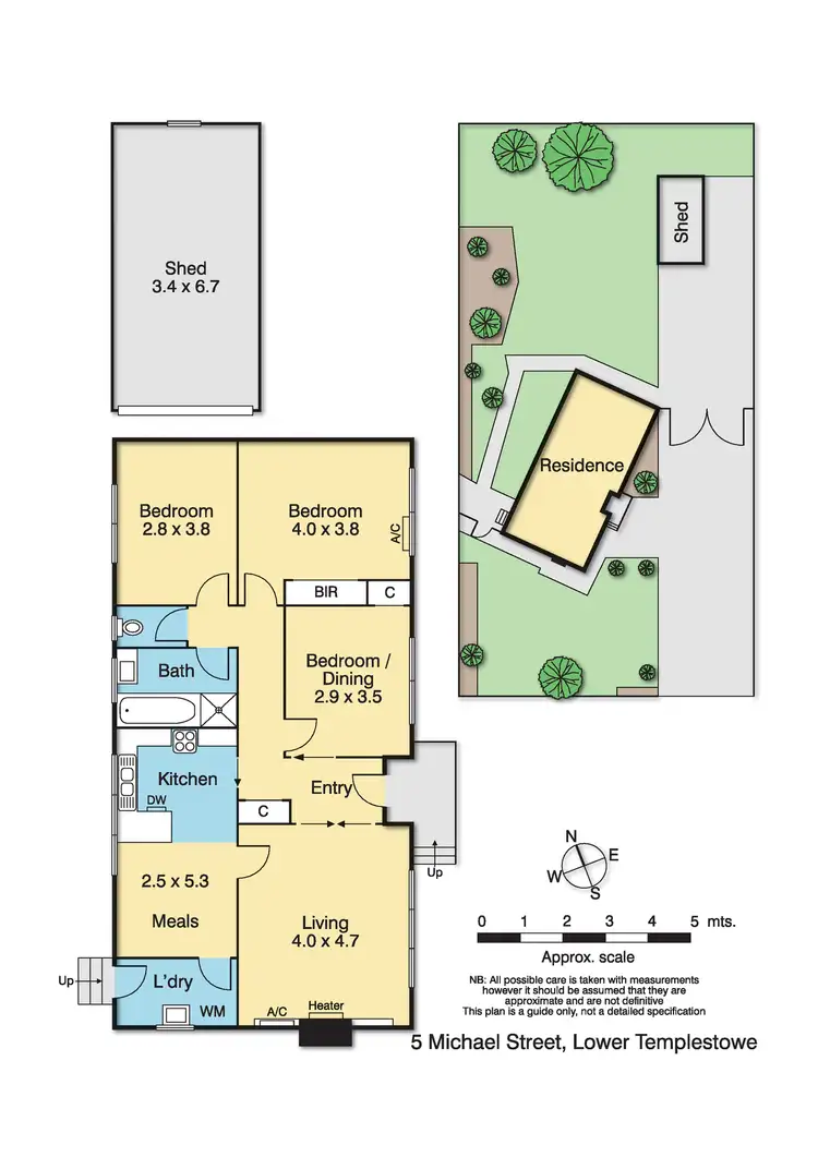 Floorplan of Homely house listing, 5 Michael Street, Templestowe Lower VIC 3107