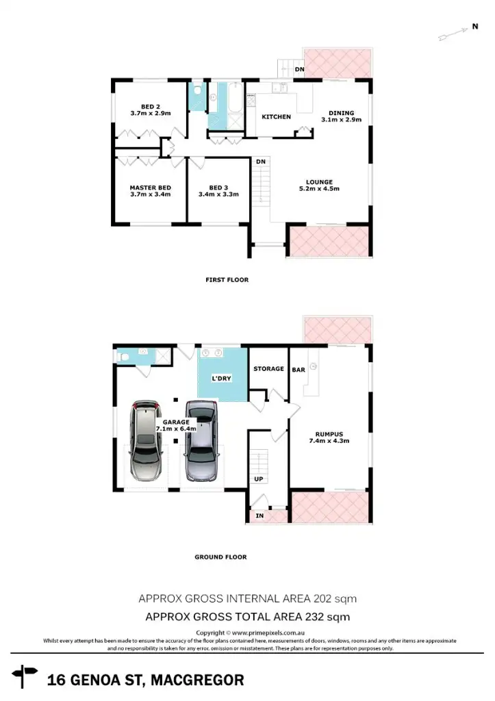 Floorplan of Homely house listing, 16 Genoa Street, Macgregor QLD 4109