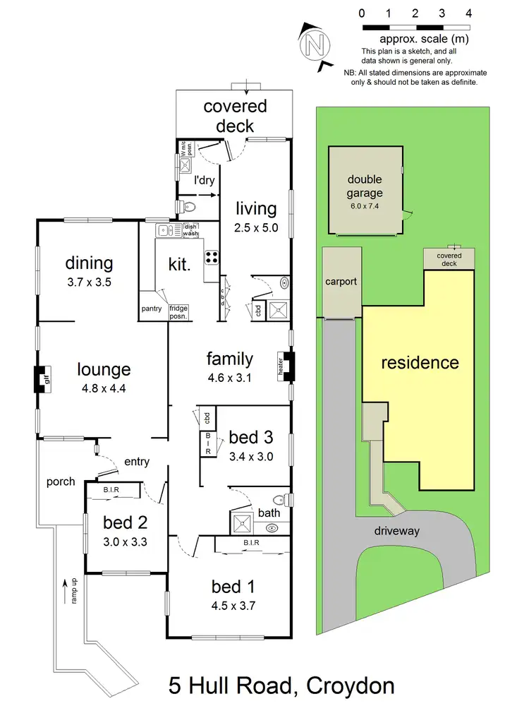 Floorplan of Homely house listing, 5 Hull Road, Croydon VIC 3136