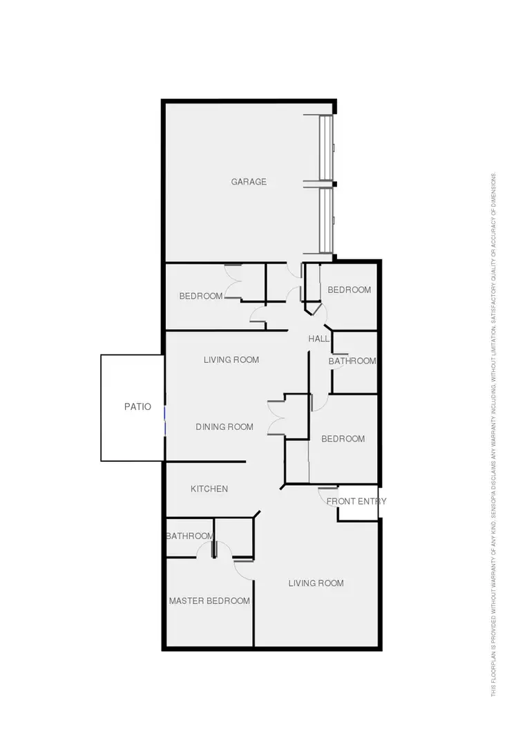 Floorplan of Homely house listing, 4 Closebourne Way, Raymond Terrace NSW 2324