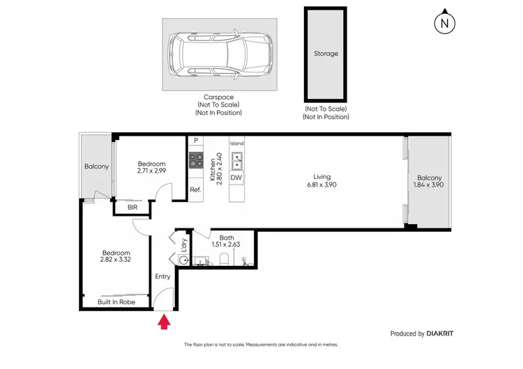 Floorplan of Homely apartment listing, 101/160 Union Road, Surrey Hills VIC 3127