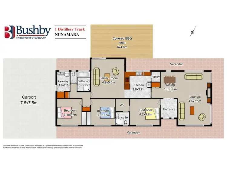 Floorplan of Homely house listing, 1 Distillery Track, Nunamara TAS 7259