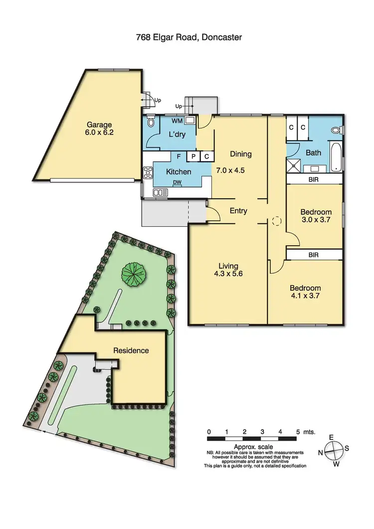 Floorplan of Homely house listing, 768 Elgar Road, Doncaster VIC 3108