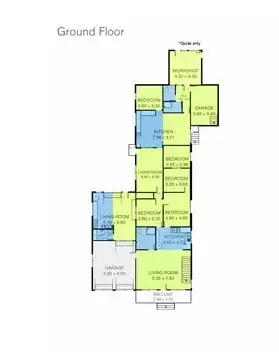 Floorplan of Homely house listing, 32 Ward Street, St Leonards VIC 3223