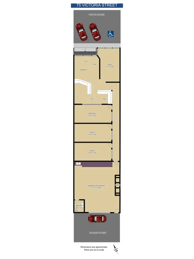 Floorplan of Homely house listing, 75 Victoria Street, Grafton NSW 2460