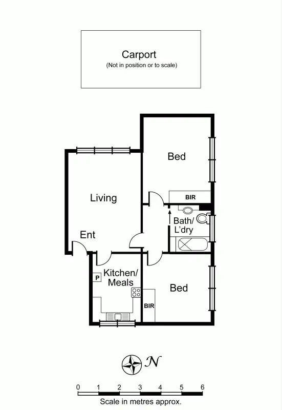 Floorplan of Homely apartment listing, 8/6 Finlayson Street, Malvern VIC 3144