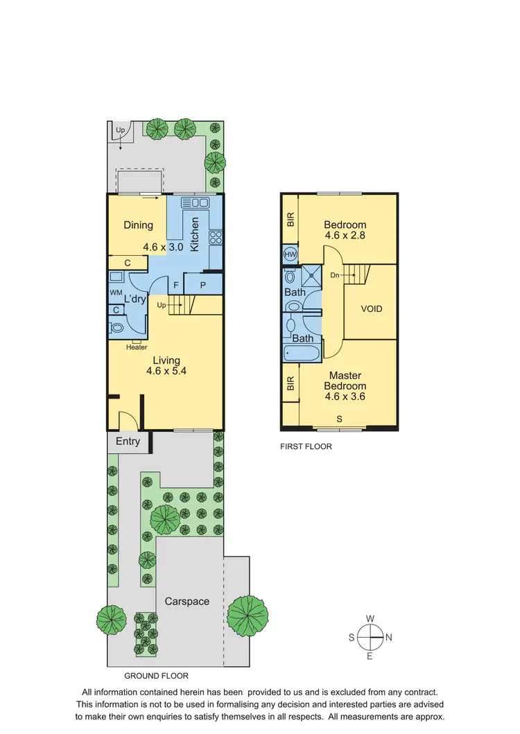 Floorplan of Homely house listing, 3 Rigby Lane, Kensington VIC 3031