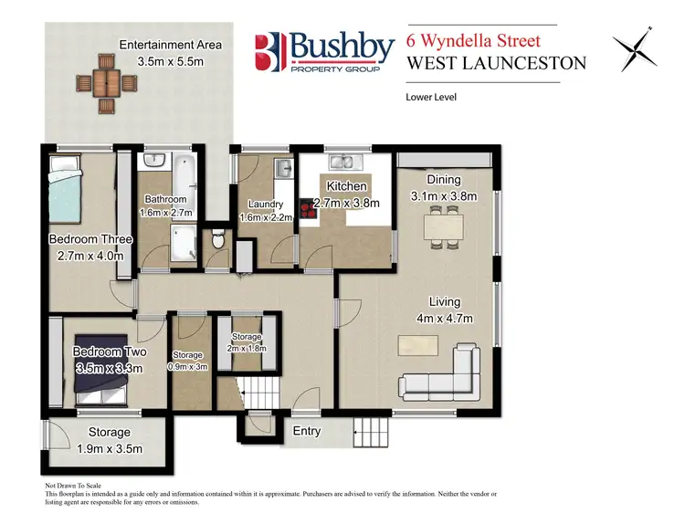 Floorplan of Homely house listing, 6 Wyndella Street, West Launceston TAS 7250