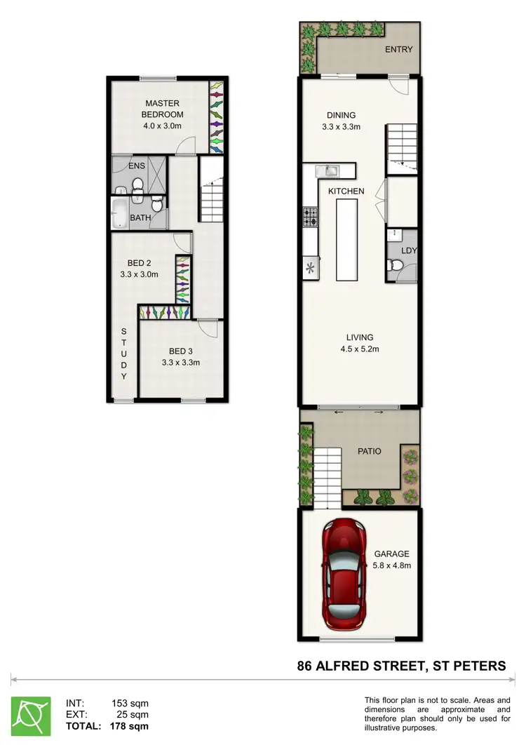 Floorplan of Homely house listing, 86 Alfred Street, St Peters NSW 2044