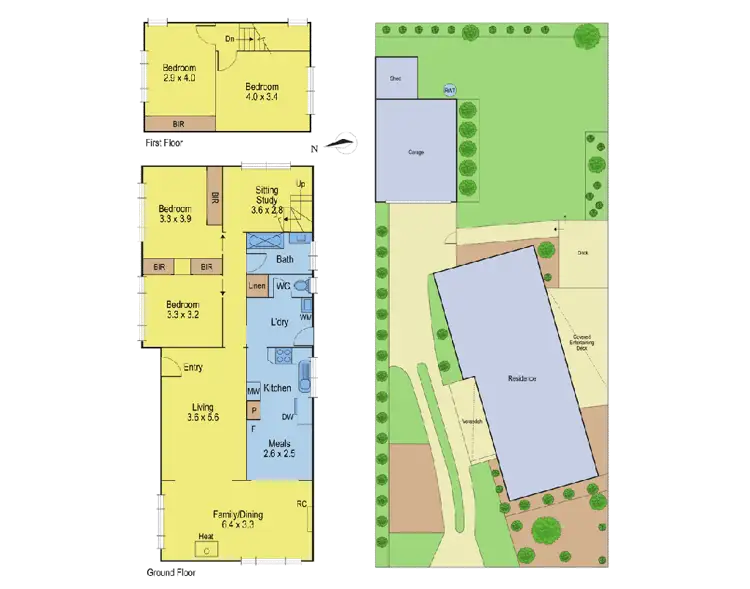 Floorplan of Homely house listing, 3 Johnston Avenue, Newcomb VIC 3219