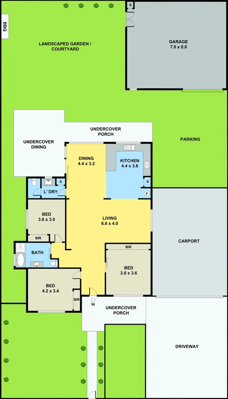 Floorplan of Homely house listing, 91 Plumpton Avenue, Glenroy VIC 3046