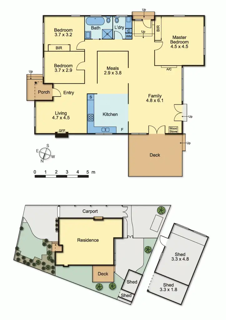 Floorplan of Homely house listing, 3 Fidge Court, Jacana VIC 3047