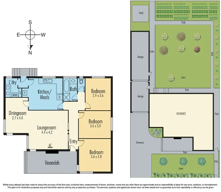 Floorplan of Homely house listing, 12 Jenkins Street, Noble Park VIC 3174