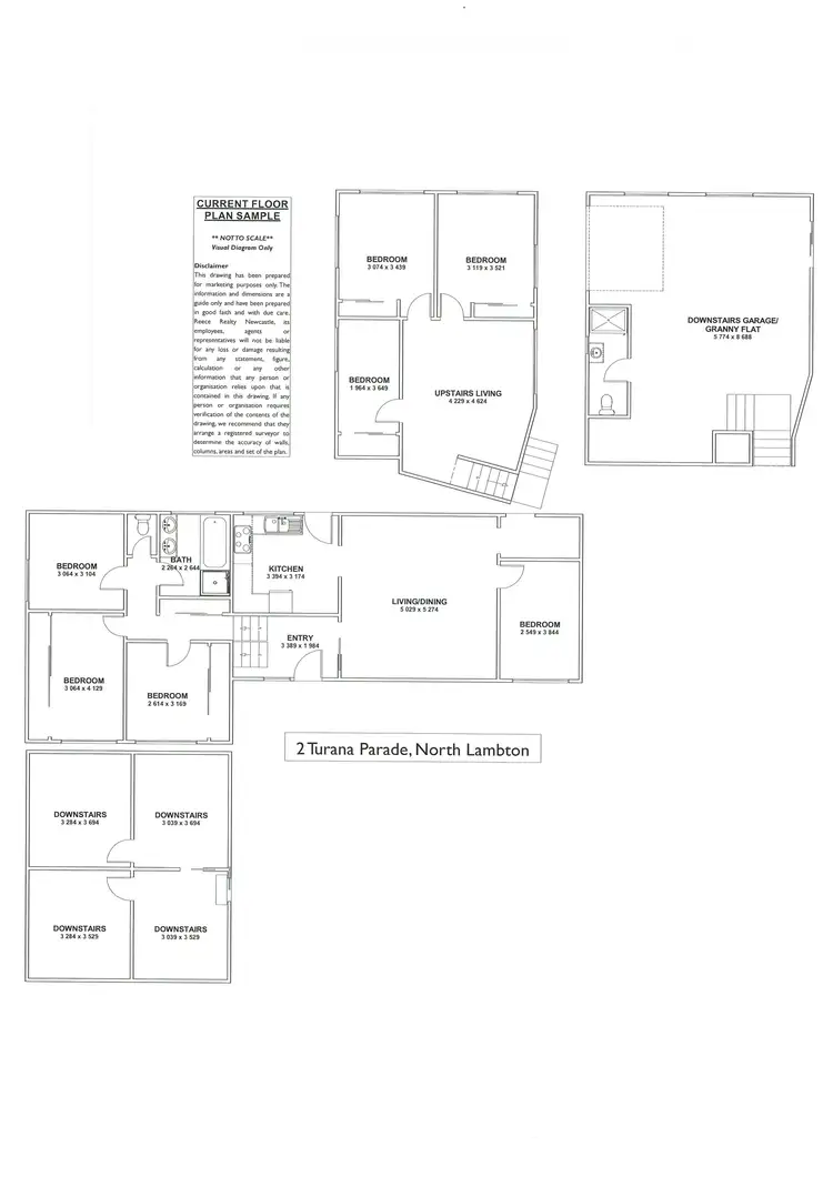 Floorplan of Homely house listing, 2 Turana Parade, North Lambton NSW 2299