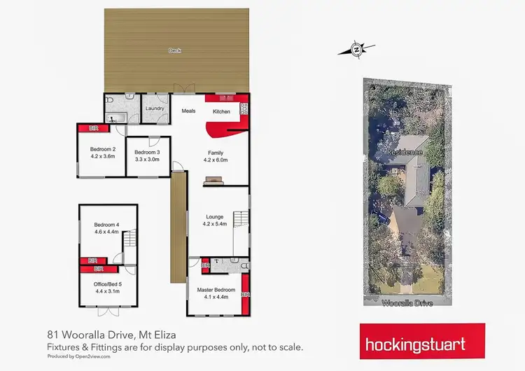 Floorplan of Homely house listing, 81 Wooralla Road, Mount Eliza VIC 3930