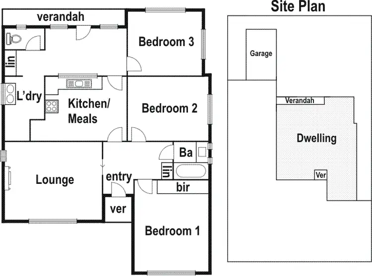 Floorplan of Homely house listing, 17 Highland Street, Kingsbury VIC 3083