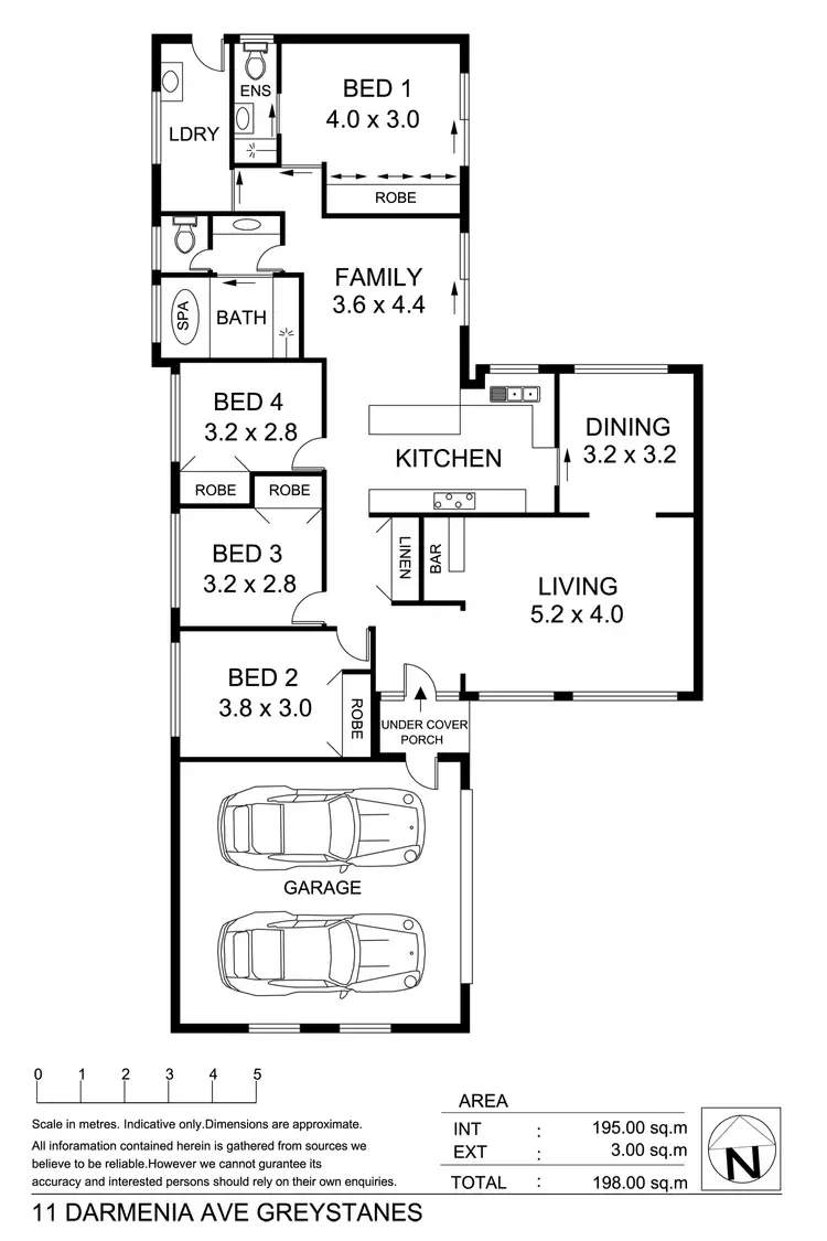 Floorplan of Homely house listing, 11 Darmenia Avenue, Greystanes NSW 2145