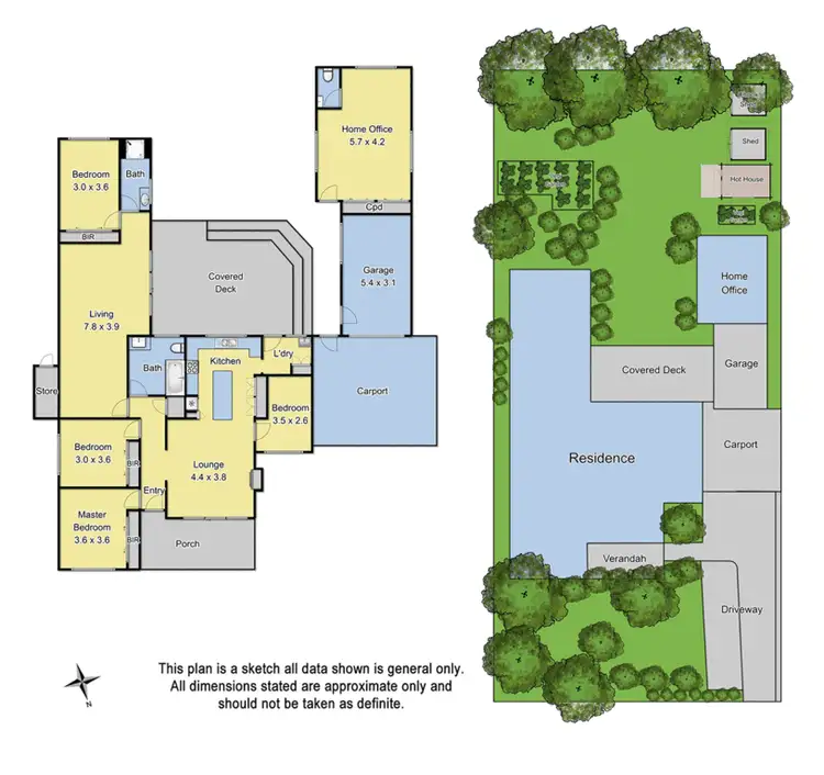 Floorplan of Homely house listing, 17 Binbrook Drive, Croydon VIC 3136