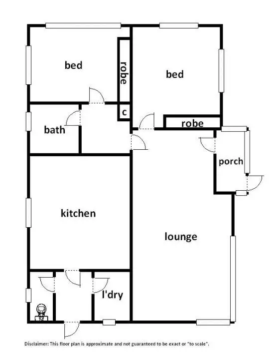 Floorplan of Homely house listing, 22 Roff Street, Ballarat East VIC 3350