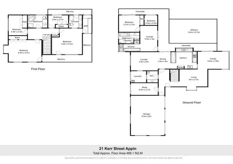 Floorplan of Homely house listing, 21 Kerr Street, Appin NSW 2560