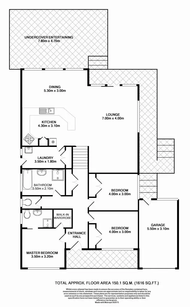Floorplan of Homely house listing, 20 Fairways Crescent, Springwood NSW 2777