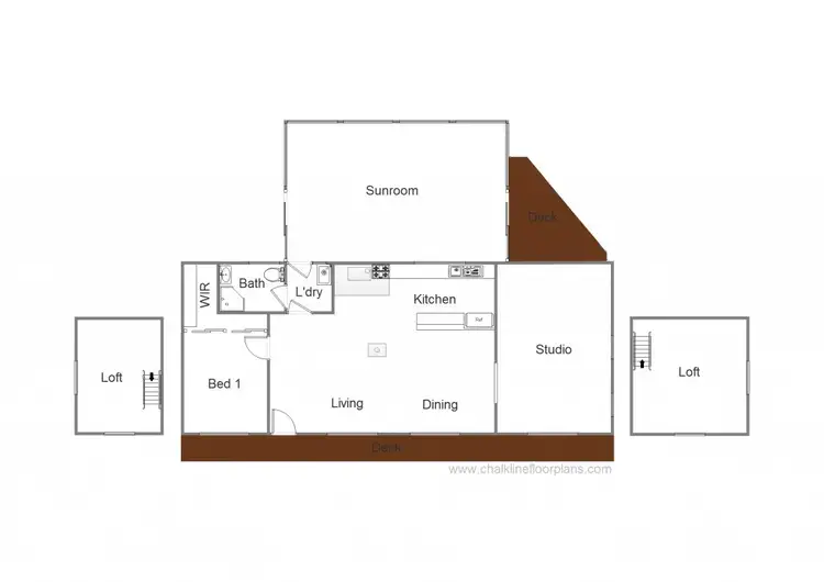 Floorplan of Homely house listing, 219 Tolmie - Mahaikah, Tolmie VIC 3723