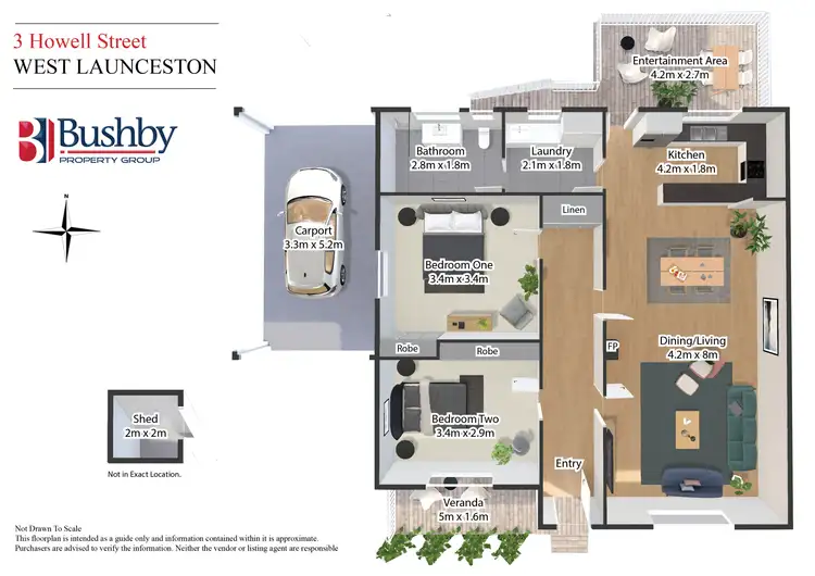 Floorplan of Homely house listing, 3 Howell Street, West Launceston TAS 7250