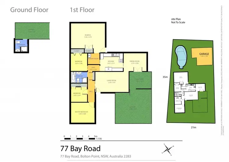 Floorplan of Homely house listing, 77 Bay Road, Bolton Point NSW 2283