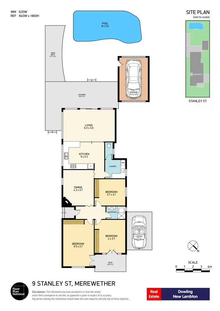 Floorplan of Homely house listing, 9 Stanley Street, Merewether NSW 2291