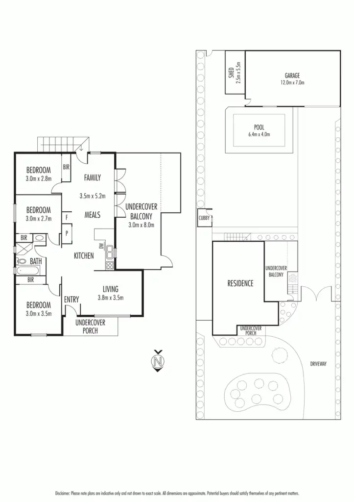 Floorplan of Homely house listing, 107 Landscape Drive, Mooroolbark VIC 3138