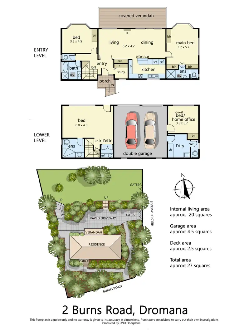 Floorplan of Homely house listing, 2 Burns Road, Dromana VIC 3936