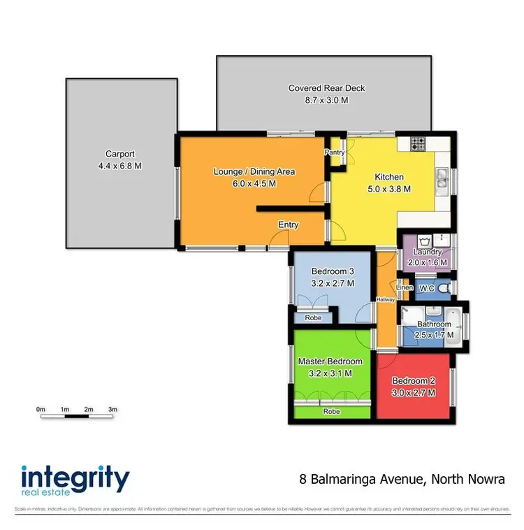 Floorplan of Homely house listing, 8 Balmaringa Avenue, North Nowra NSW 2541