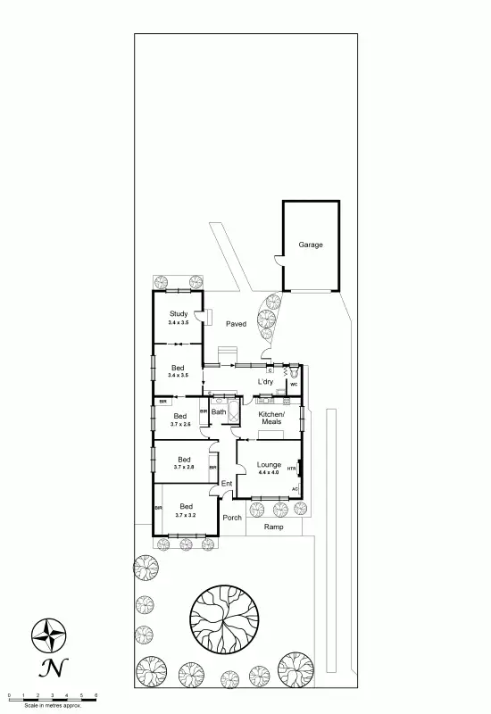 Floorplan of Homely house listing, 58 Tudor Street, Bentleigh East VIC 3165