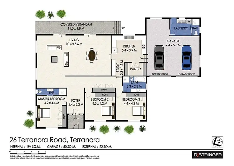 Floorplan of Homely house listing, 26 Terranora Road, Banora Point NSW 2486