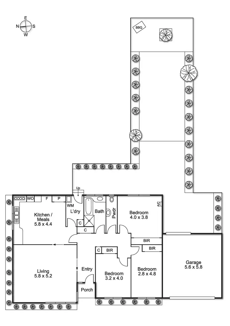 Floorplan of Homely unit listing, 8/15 Kangaroo Road, Murrumbeena VIC 3163