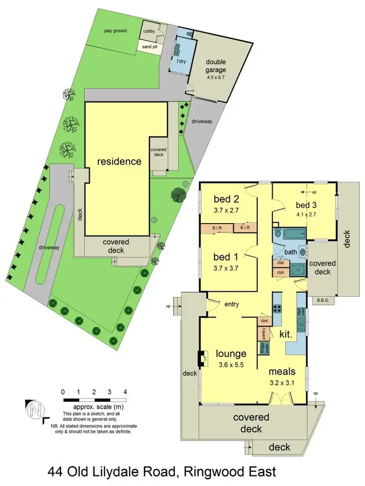 Floorplan of Homely house listing, 44 Old Lilydale Road, Ringwood East VIC 3135