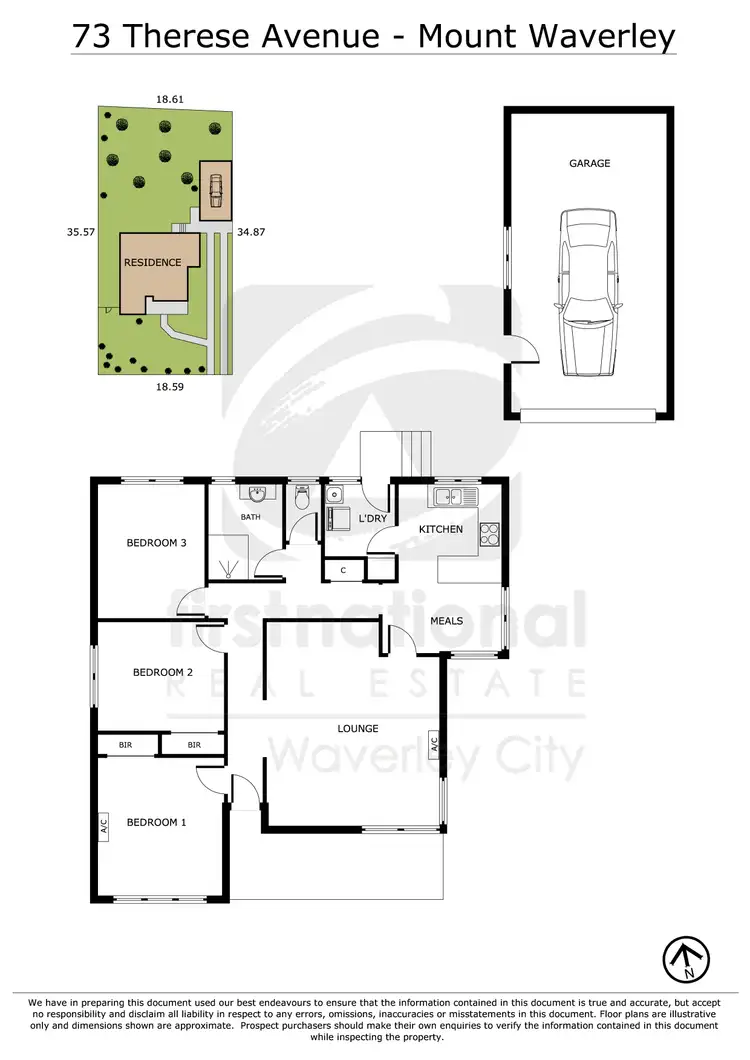 Floorplan of Homely house listing, 73 Therese Avenue, Mount Waverley VIC 3149