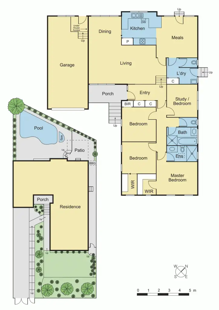 Floorplan of Homely house listing, 36 Avandina Crescent, Greensborough VIC 3088